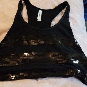 Ladies Aeropostale Racerback sequins tank